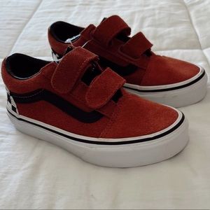 BOYS CAMEL CHECKERS VANS